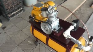 Компрессор от газ 66 своими руками.