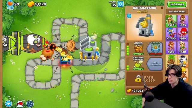 What if You CHOOSE The Upgrades in Bloons TD 6 смотреть онлайн