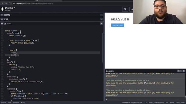 Vue 3 Composition API SPIEGATA SEMPLICE смотреть онлайн