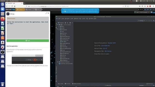 SecureFlag: Python - CSRF смотреть онлайн