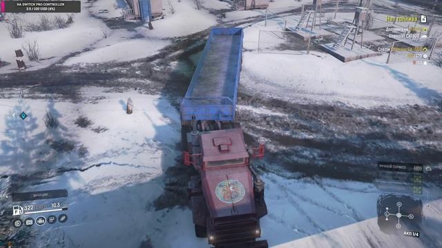 Покорение грязи: Аляска, выполняем контракты и поручения ч.5 - Snow runner смотреть онлайн