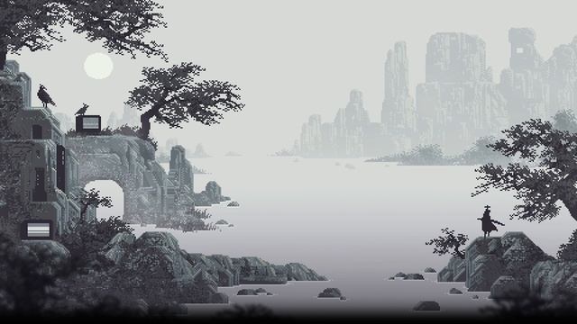 Glitch Sansui-zu Wallpaper 4k (live/animated) смотреть онлайн