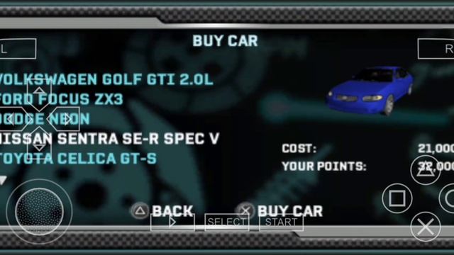 Купил Nissan Sentra Spec V! + обзор бонусных авто в игре:Need for Speed underground rivals psp. смотреть онлайн