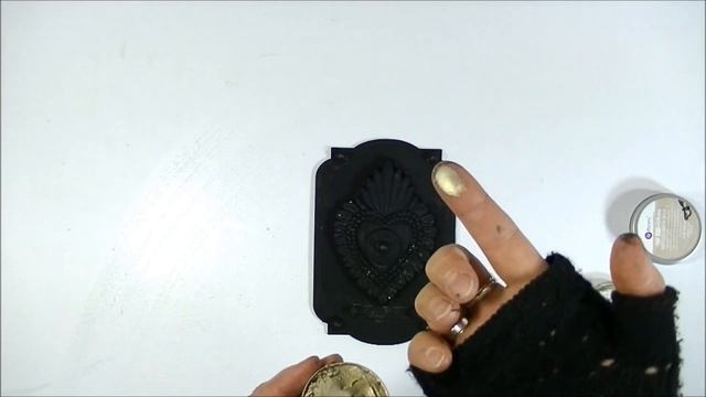 Art Alchemy Metallique Wax - tutorial