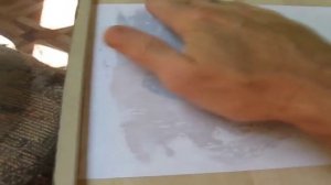 Нарды. Картинка на внутренней стороне нард.