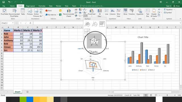 Chapter 2 Functions and Charts in MS Excel || Part 6 || Class 8 смотреть онлайн