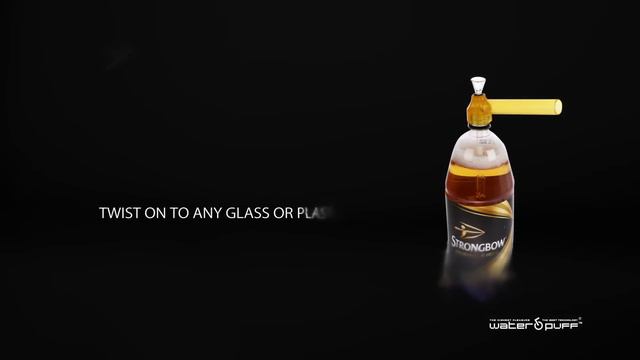 WaterPuff™ -Instant water pipe/Bong - Fits on any Glass or Plastic Bottle BLUE смотреть онлайн