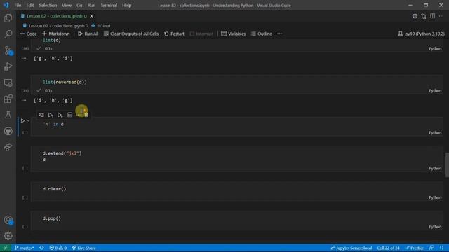 Understanding Python: Lesson 82 - collections смотреть онлайн