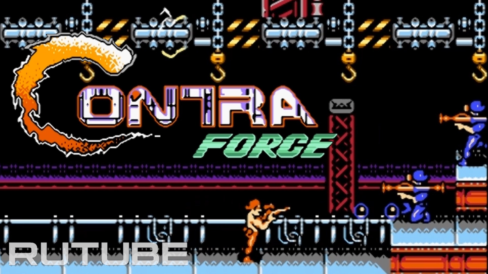 Contra Force - (Famicom - NES - Dendy - 8 bit) - Полное прохождение Контры Форс на Денди смотреть онлайн