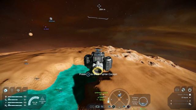 Space Engineers How I save my Atmospheric thruster ships on a planet смотреть онлайн