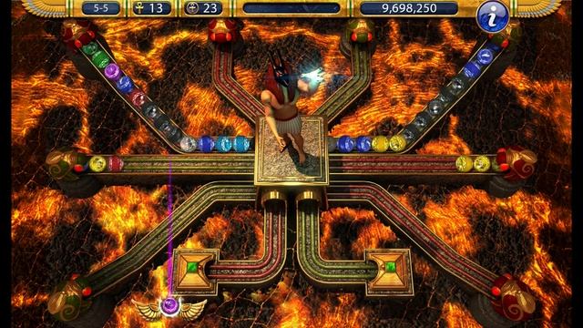 Luxor 2 HD Final ........Mode: Challenge of Horus (Walkthrough) смотреть онлайн