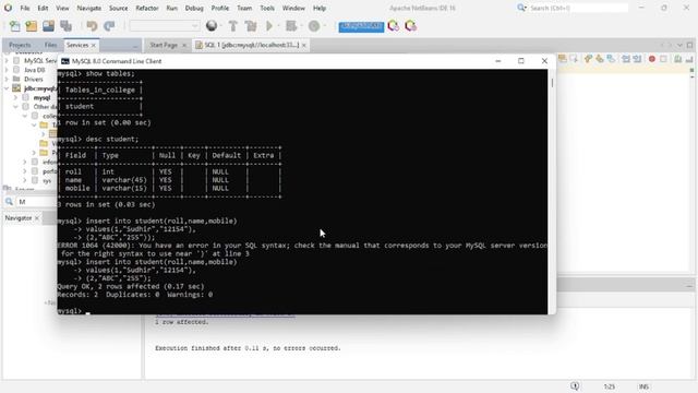 JAVA DATABASE CONNECTIVITY || JDBC || HOW TO CONNECT MYSQL AND JAVA NETBEANS IDE USING CONNECTOR-J смотреть онлайн