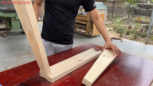 Fish-inspired Wood Recycling Project // The Most Unique Idea For A Beautiful And Simple Table смотреть онлайн