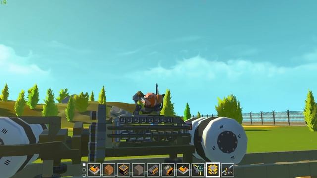 Scrap Mechanic. Гонка поршневых машин, первый отборочный этап / steam wheels racing смотреть онлайн
