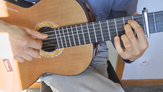 Tuto guitare - Una Mattina (3/4) séquence «D» смотреть онлайн