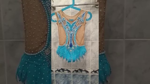 Купальник для художественной гимнастики "Зимние узоры" от https://vk.com/fox_stylish смотреть онлайн
