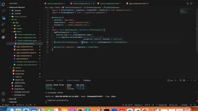 Angular Tutorial @Viewchild decorator смотреть онлайн