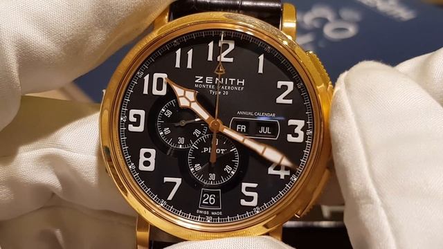 Самый шикарный пилот или Zenith Pilot Montre d'Aeronef Type 20 Annual Calendar смотреть онлайн