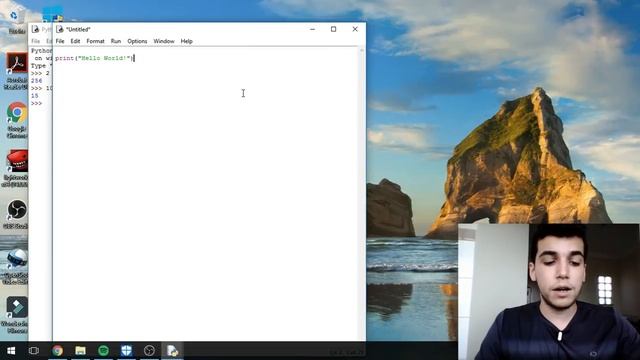 Tutorial: Escrevendo seu primeiro Programa Python (Python Hello World) смотреть онлайн