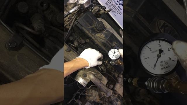 Проверка компрессии в двигателе  JT 365711