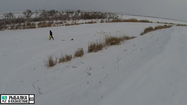 Щука на жерлицы в Ноябре. Вечерняя рыбалка в Казахстане. смотреть онлайн