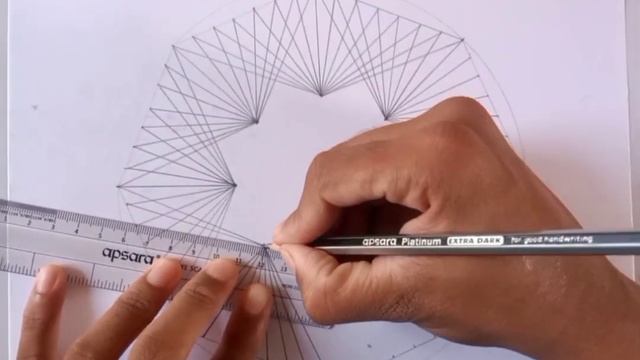 Octagon Geometric Drawing Pattern смотреть онлайн
