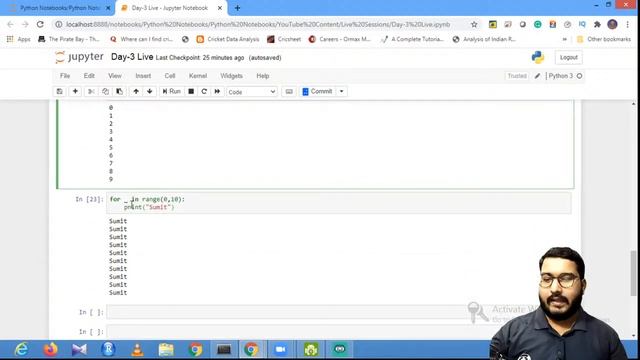 Python Tutorial for Beginners | Basic to Advance | Data Science Series | Session With Sumit | Day-3 смотреть онлайн