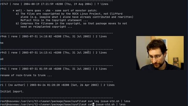 Watch kernel deveoper do Linux kernel development ;-) смотреть онлайн