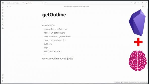 GPT in Obsidian: Text Generator Plugin