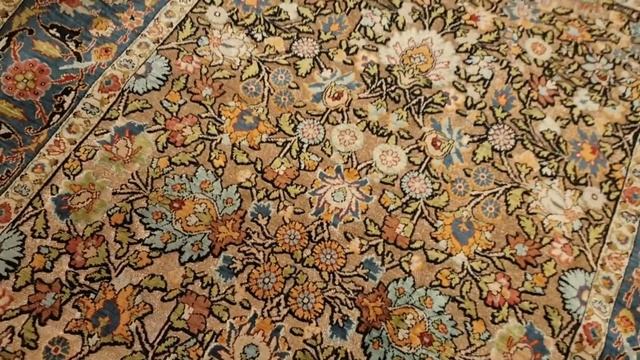 METAL Persian Carpets - Rugs with Gold or Silver metal fibers SOOF Rugs Home Décor смотреть онлайн