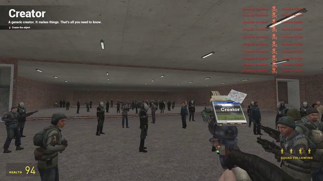 Playing with Gmod - Combine Raid смотреть онлайн