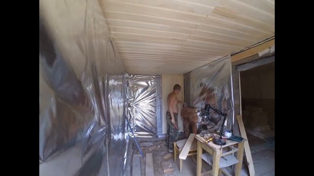 Баня: отделка вагонкой и запуск смотреть онлайн