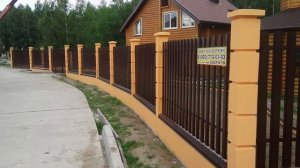 Самые красивые заборы для частного дома.