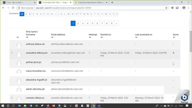 27 avril 2020 - Dynamiser un cours d'anglais avec Moodle смотреть онлайн