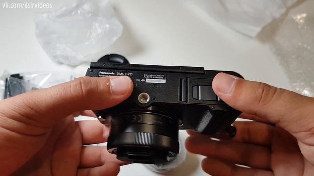 Panasonic Lumix DMC-GX85/GX80 Распаковка смотреть онлайн