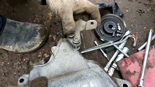 Замена ремня ГРМ и помпы