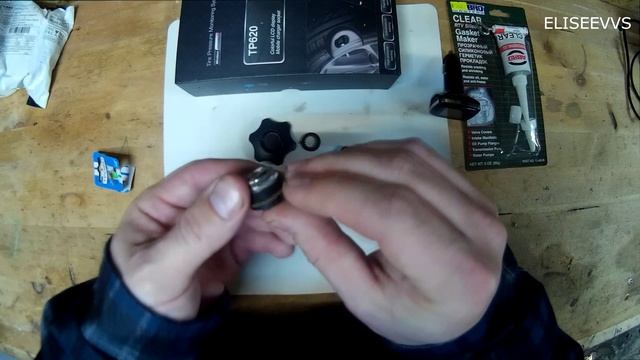 замена батарейки в наружном датчике давления колёс ТР 620 смотреть онлайн