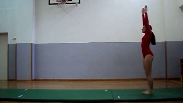 Кувырок вперед и прыжок вверх прогнувшись смотреть онлайн