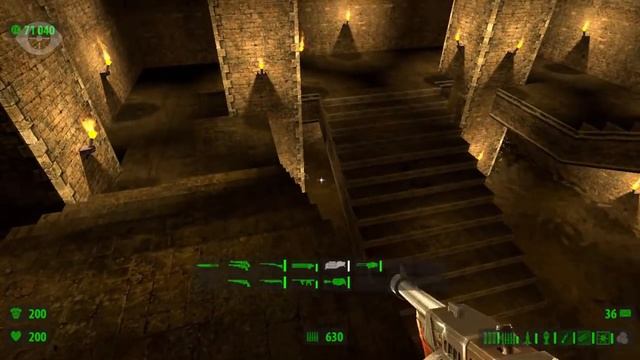 Serious Sam HD: TFE прохождение игры - Уровень 9: Мемфис - Канализации (All Secrets + No Damage) смотреть онлайн