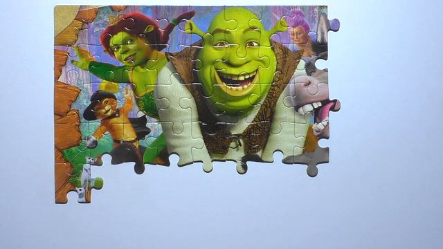 (Hura Huro ) Puzzle Games SHREK Play Rompecabezas De Shrek Clementoni Kids Learning Toys