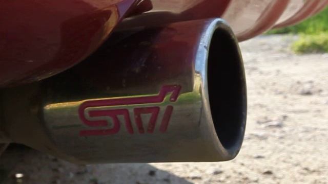 Звук выхлопа Subaru Forester, простая банка STI смотреть онлайн