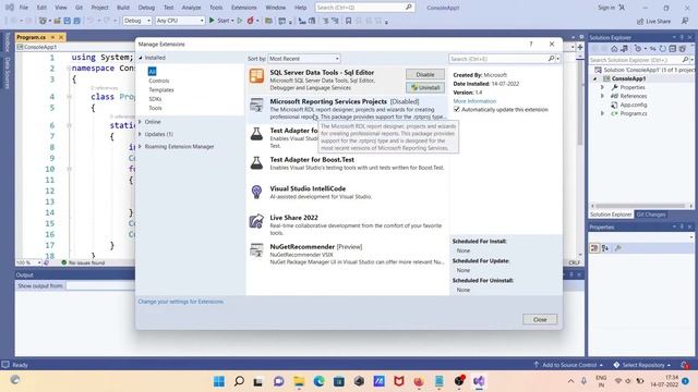 How to Fix Reporting Services not showing in Visual Studio смотреть онлайн