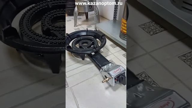 Чугунная газовая горелка ?#газоваягорелка#горелка#газ#казан#коптильня#автоклав#готовим#плита#жарим смотреть онлайн