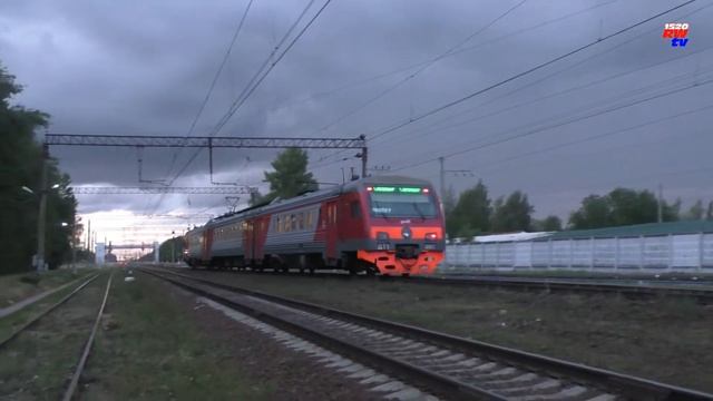 ДТ1-007 на станции Царское Село | DT1-007, Tzarskoe Selo station смотреть онлайн