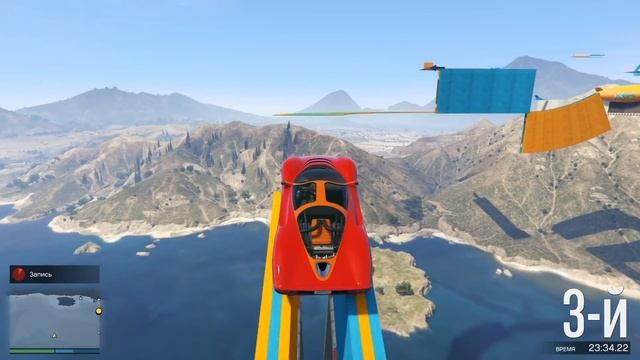 99% не смогут пройти ЭТОТ ПАРКУР! Сумасшедшие Гонки на Машинах в GTA 5 Online смотреть онлайн