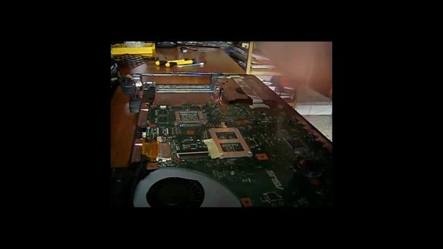 Clean and assemble Asus K53SV смотреть онлайн