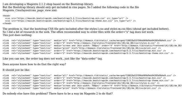 Magento: Sort CSS files in Head смотреть онлайн