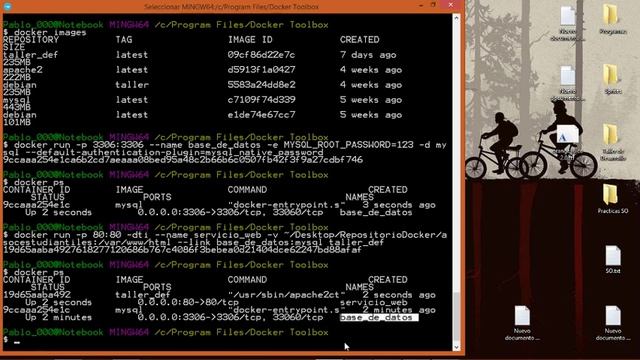 Tutorial Docker - Comunicacion entre 2 Contenedores (Apache + MYSQL + PHP) смотреть онлайн