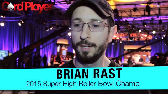 Defending Champ Brian Rast On Day 1 of the 2016 $300,000 Super High Roller Bowl смотреть онлайн