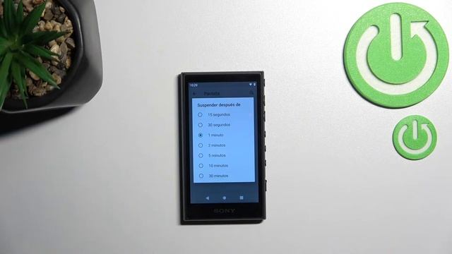 Cómo cambiar el tiempo del bloqueo automático en SONY NW A100 SERIES смотреть онлайн